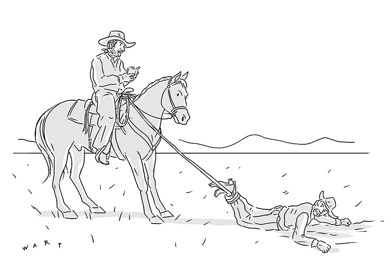 Cartoon Caption Contest- Kim Warp