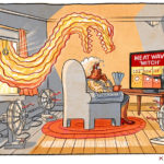 Cartoonathon Cartoon - Peter Kuper
