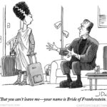 Frankenstein cartoons