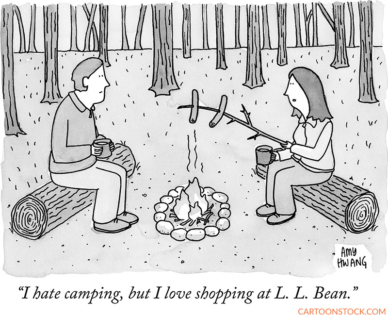 Anatomy of a Cartoon: Camping in the Great and Not So Great Outdoors – The   Blog