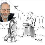 “Caveman and St. Peter” Caption Contest Commentary with Lawrence Wood