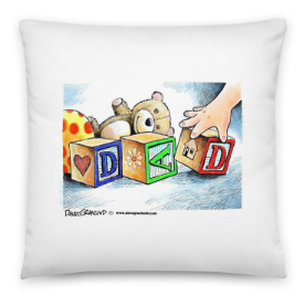Father's Day cushion