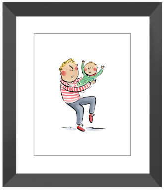 Framed Print for Father's Day