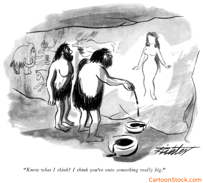 Cartoon by Mischa Richter published in the new yorker in 1956