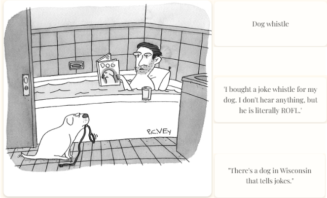 CartoonStock Caption match game