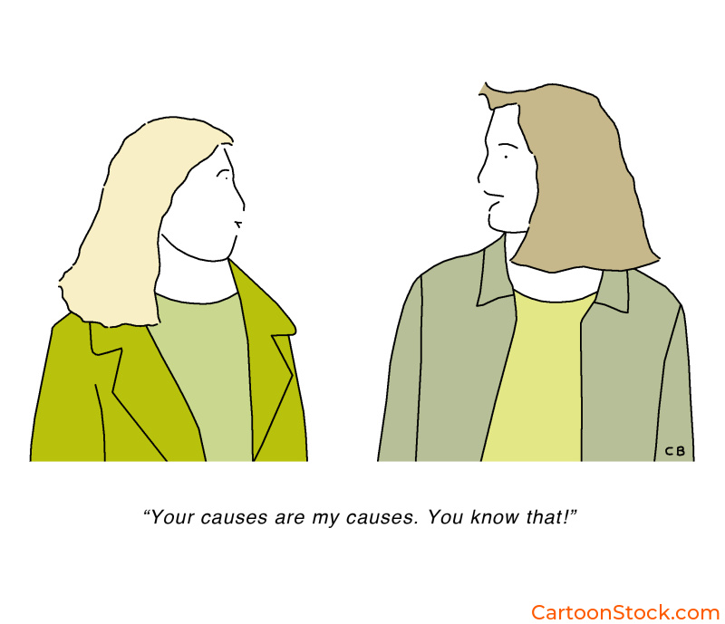 Cartoon by Christopher Burke