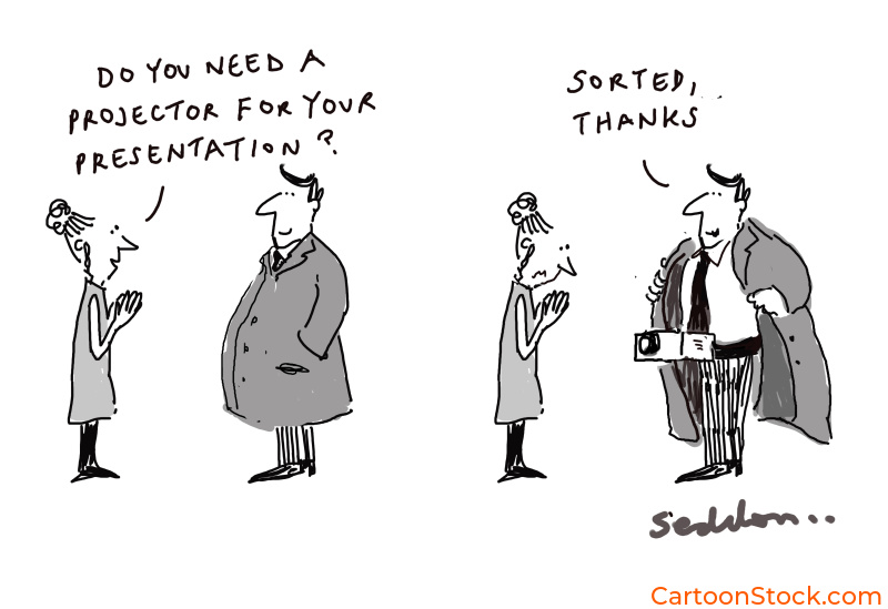 Cartoon by Mike Seddon