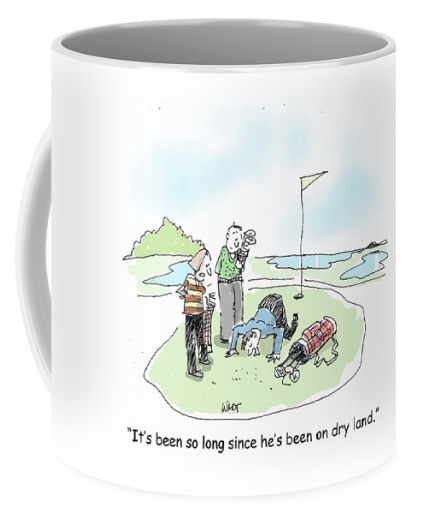 Golf mug for fathers day