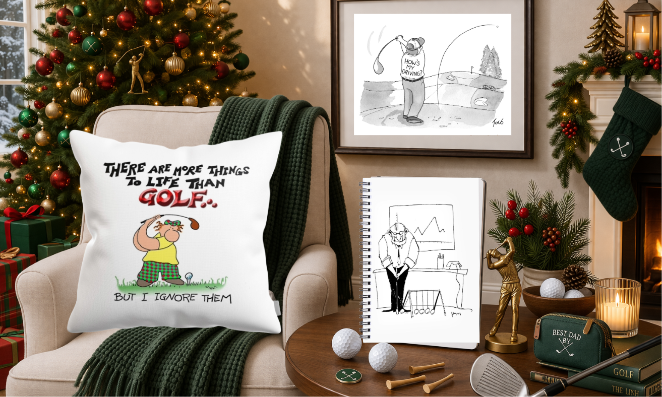 Golf Christmas Gifts He’ll Actually Use (And Display With Pride)