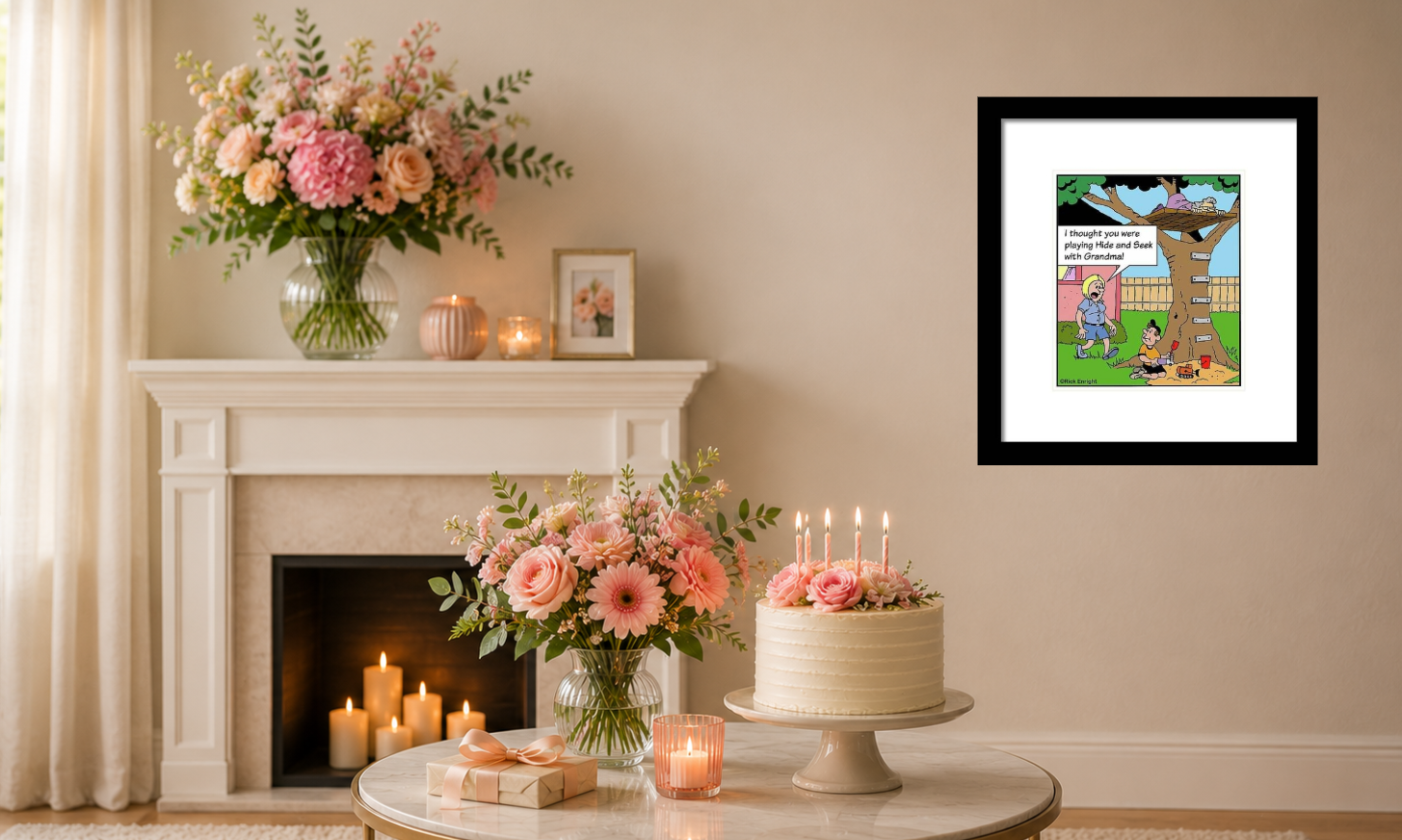 Cartoon Birthday Gifts for Grandma