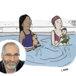 Swimming Lessons Caption Contest Commentary with Lawrence Wood